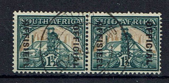 Image of South Africa SG O33a FU British Commonwealth Stamp